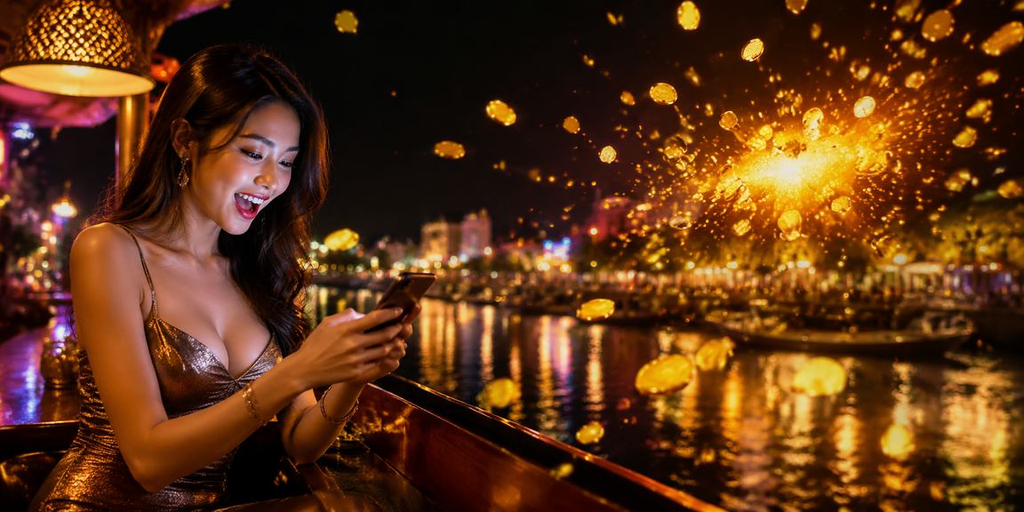 Người chơi sử dụng điện thoại để đặt cược tại chợ đêm Hà Nội